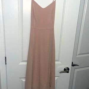 Sheer Pink Lulus dress